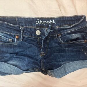 Aeropostale Low Rise Denim Shorts